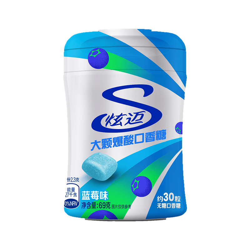 魅力——炫迈无糖颗粒爆酸口香糖九游会网址